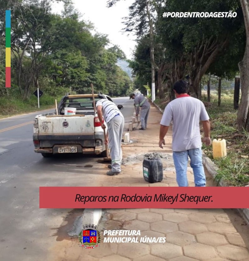OBRA 144 - Reparos na Rodovia Mikeyl Shequer