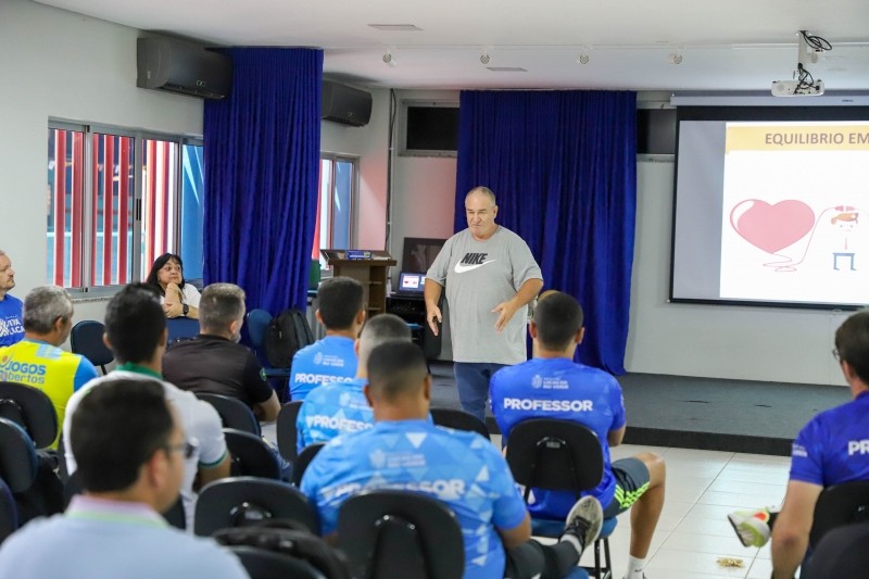Secretaria de Esporte e Lazer promove semana pedagógica com professores