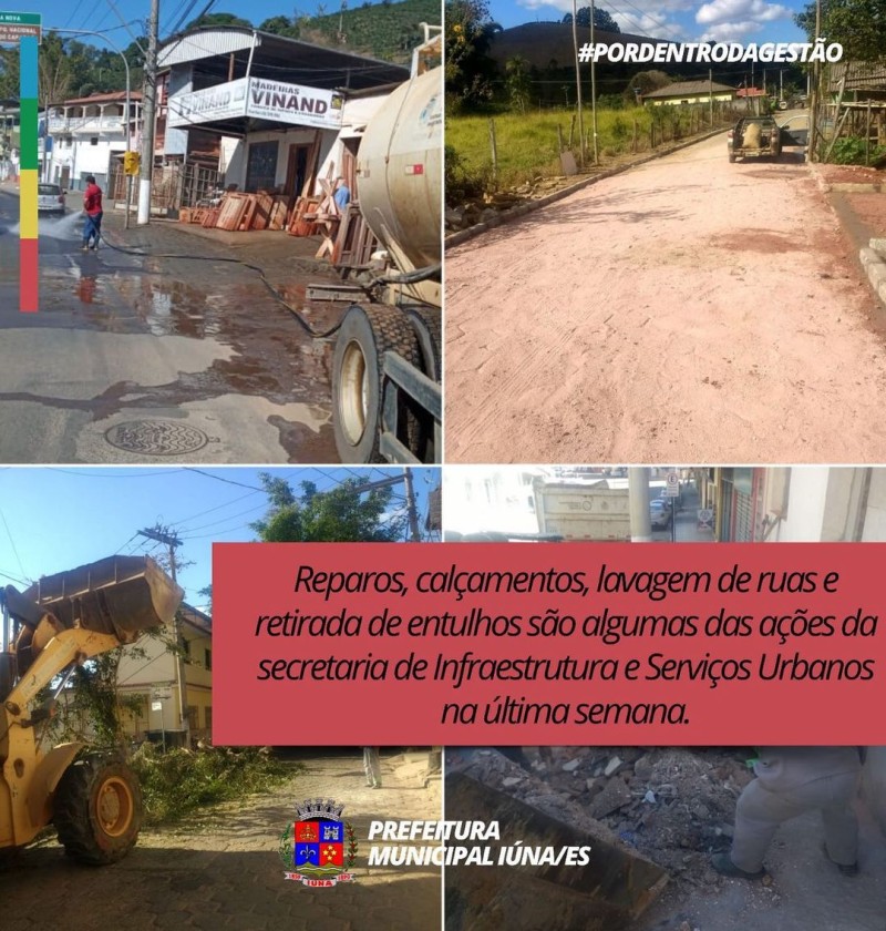 OBRA 159 - Calçamento e construção de meio-fio no Distrito Santa Clara
