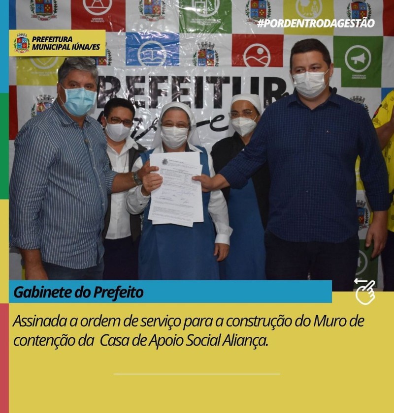 OBRA 161 - Muro de Contenção da Casa de Apoio Social Aliança