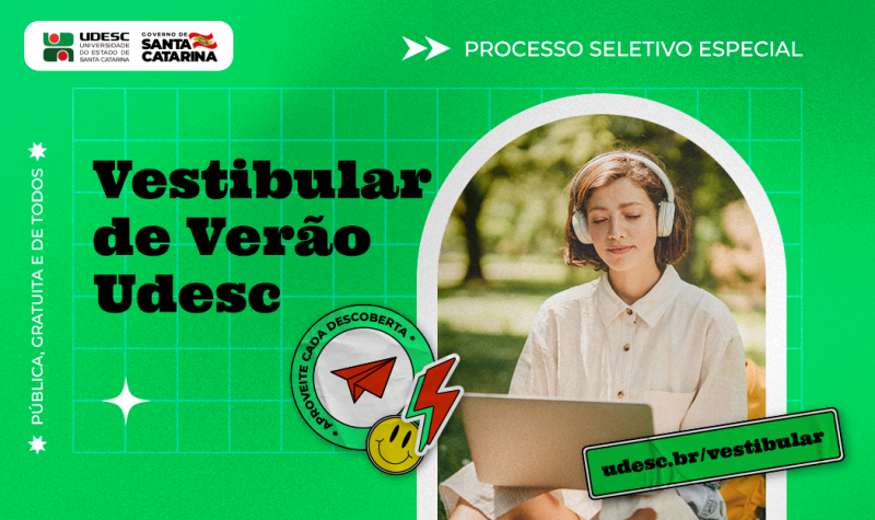 Udesc divulga aprovados em primeira chamada e lista de espera do Vestibular de Verão