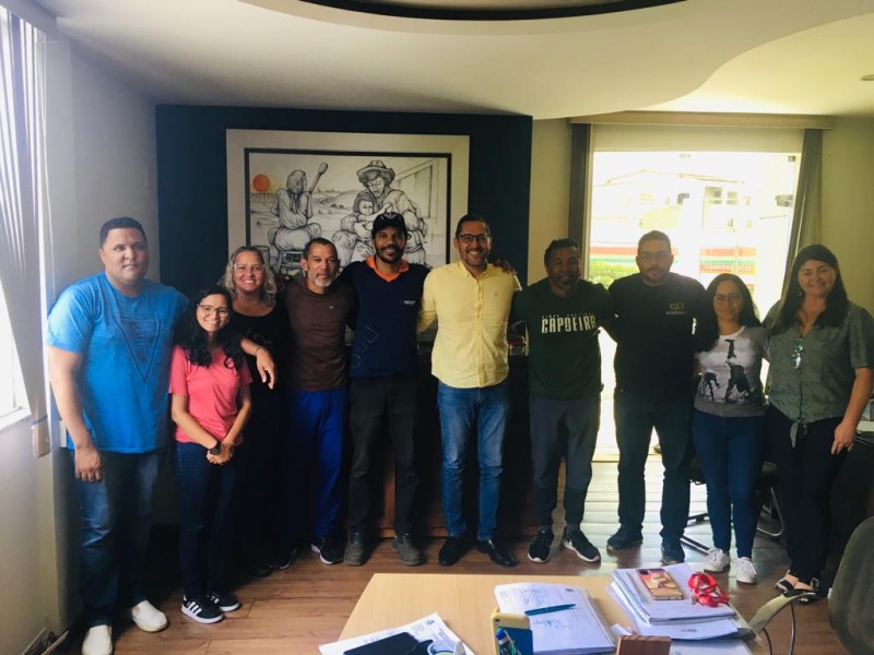 Semdes dialoga com grupos de capoeira sobre possibilidade de ações conjuntas