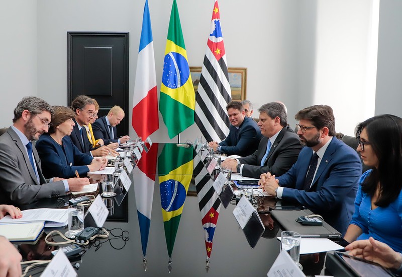 Governo do Estado recebe ministra das Relações Exteriores da França