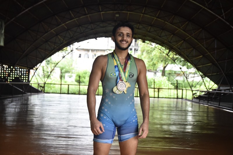 Atleta amazonense de wrestling é promessa para Olimpíadas de Paris 2024