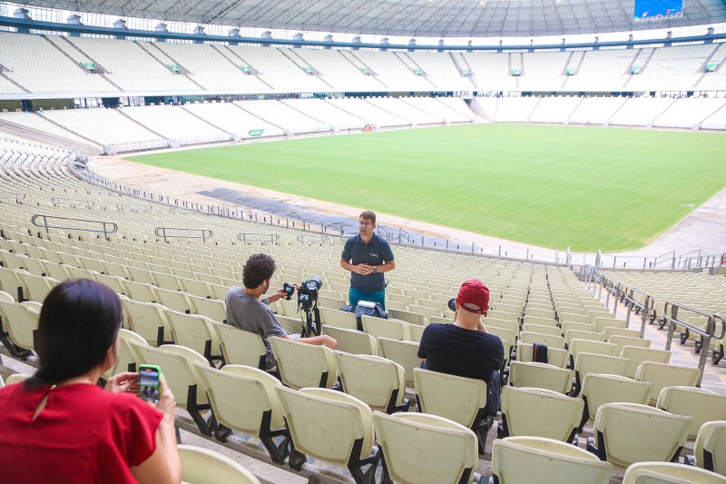 Arena Castelão será apresentado no projeto Solos Sagrados da CBF