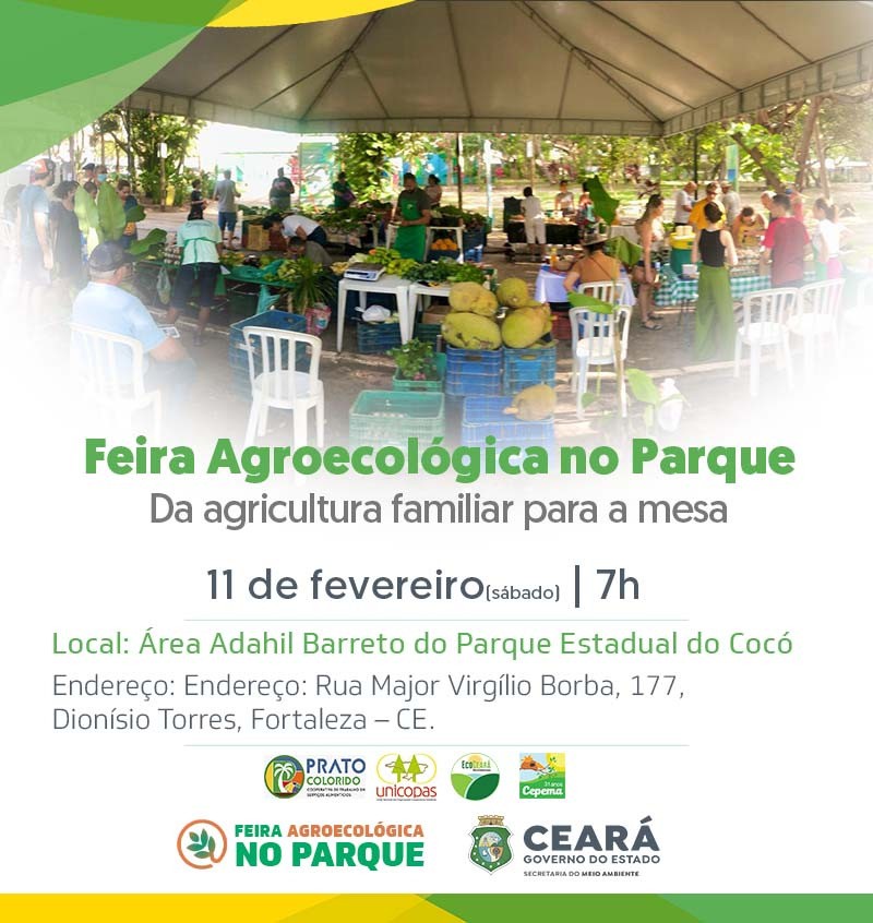Feira Agroecológica tem nova edição no Parque do Cocó