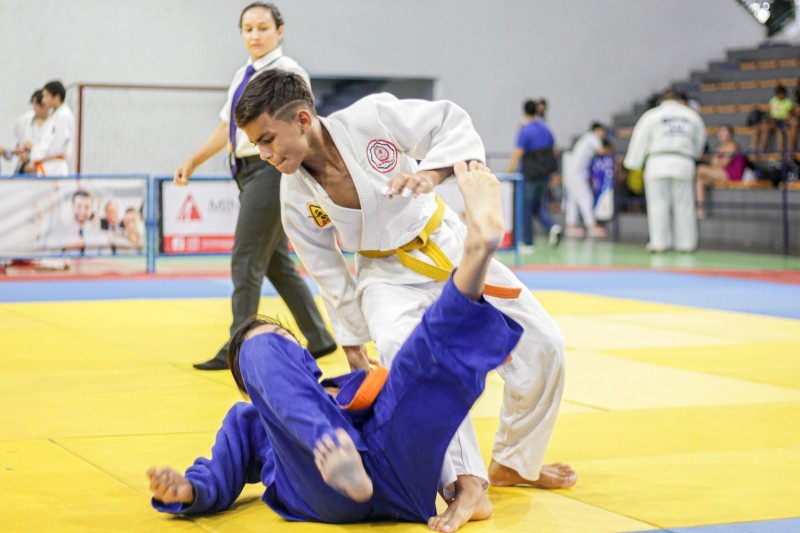 Ginásio Renné Monteiro sediou a Seletiva Estadual de Judô