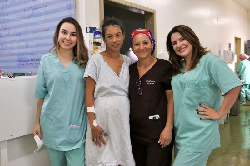 Maria Vitória, Gabriel, Rafael e Samuel: HUOP de Cascavel realiza parto de quadrigêmeos