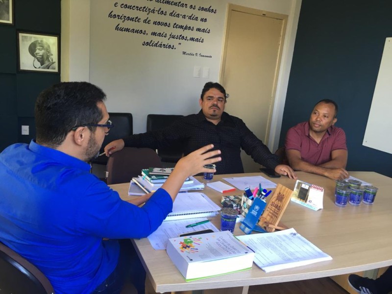 Semdes conversa com a Pastoral do Menor Nossa Senhora das Graças sobre serviços ofertados pela instituição