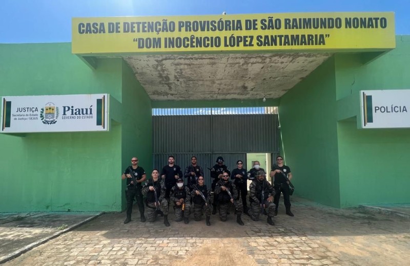 Sejus reforça vigilância no período de Carnaval com vistorias no sistema prisional