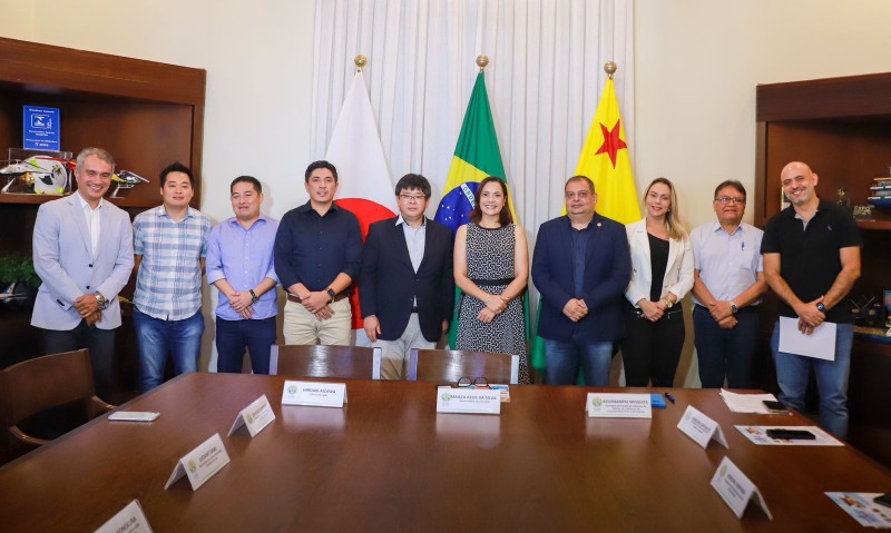 Em visita do cônsul do Japão, governo do Acre trata de parcerias