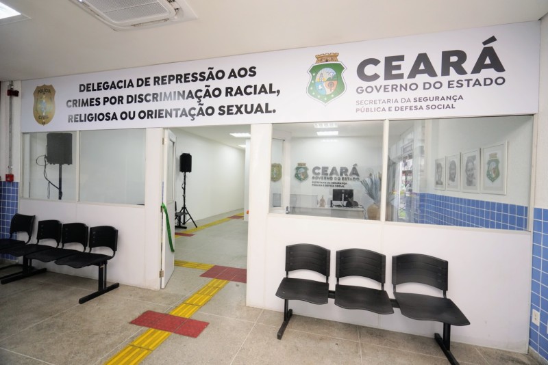 Governo do Ceará inaugura Delegacia de Repressão aos Crimes por Discriminação Racial, Religiosa ou Orientação Sexual