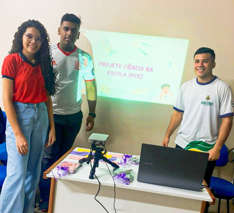 Projeto apoiado pelo Governo do Amazonas alia ensino da química ao tema ansiedade