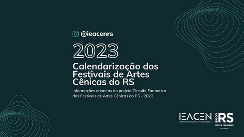 Mapeamento de festivais de artes cênicas busca estimular parcerias e aproximar público