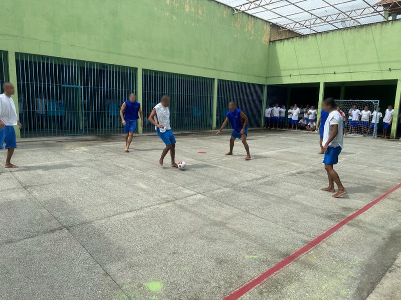 Casa de Detenção de São Raimundo Nonato realiza torneio de futebol