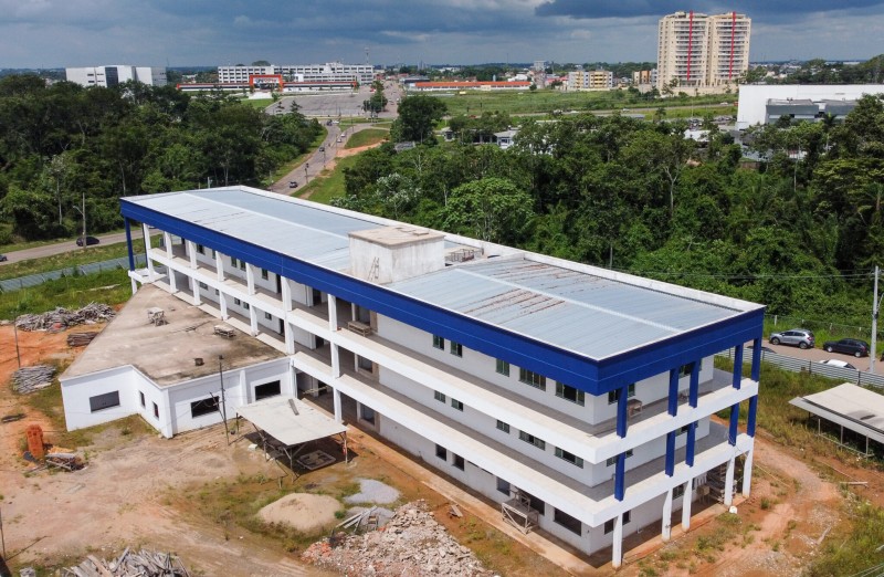 Obras da nova sede do Instituto de Meio Ambiente do Acre estão 95% concluídas