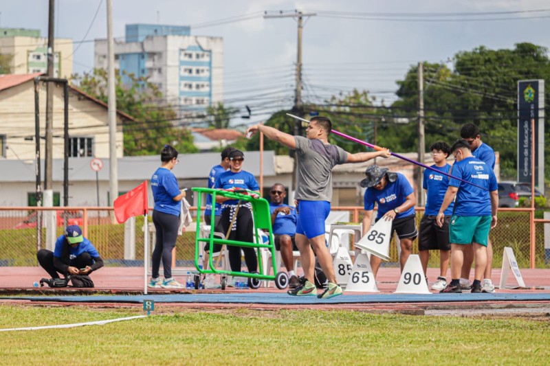 Vila Olímpica recebeu mais de 200 atletas pelo Campeonato Amazonense Caixa de Atletismo Sub-20