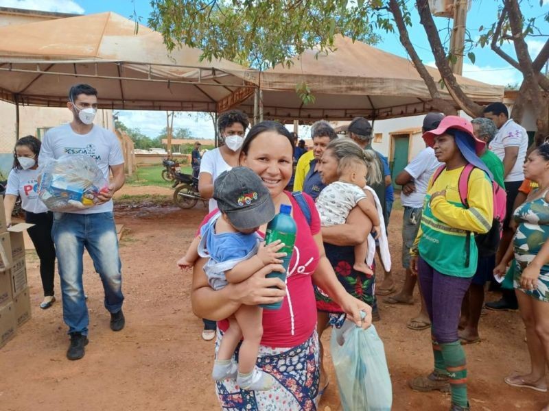 Trabalhadores do Aterro Sanitário recebem benefícios eventuais da Prefeitura de Cuiabá