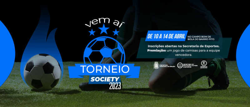 Inscrições abertas para o Torneio Society 2023