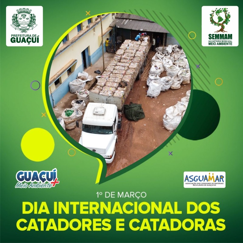 SEMMAM PRESTA HOMENAGEM A ASGUAMAR PELO “DIA MUNDIAL DOS CATADORES DE MATERIAIS RECICLÁVEIS”