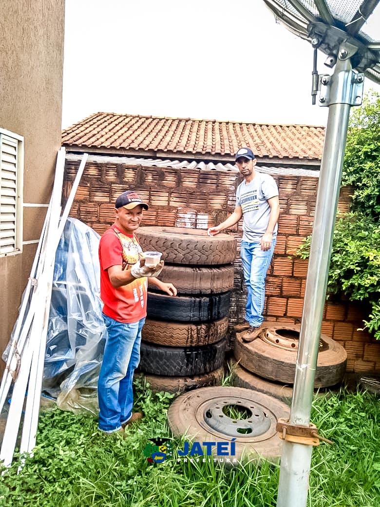 A Prefeitura Municipal de Jateí, iniciou nesta semana o mutirão de limpeza contra a dengue na área urbana do município.
