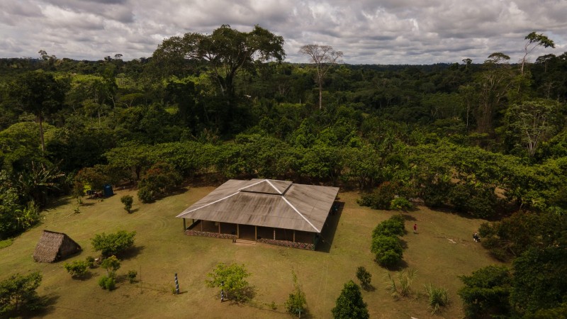 Terra indígena no Acre é beneficiada com a construção de espaço destinado a tradições e cultura