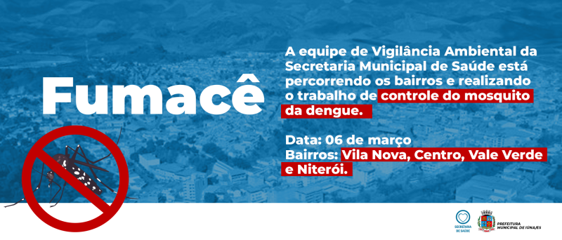 Equipe do fumacê continua o trabalho nos bairros
