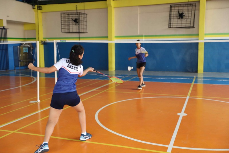 Estudantes amazonenses se preparam para o Campeonato Brasileiro de Badminton