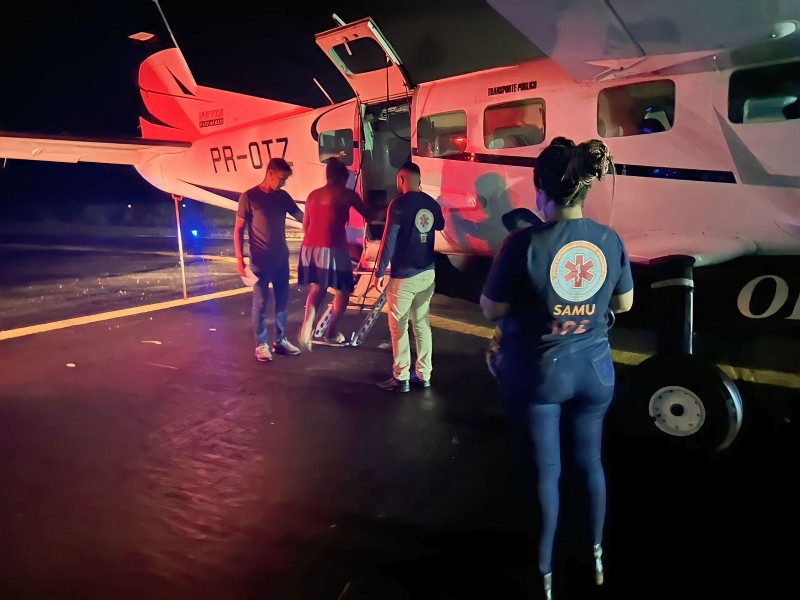 Aeródromo de Feijó recebe primeiro voo aeromédico noturno