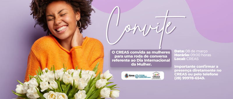 CREAS convida mulheres para roda de conversa
