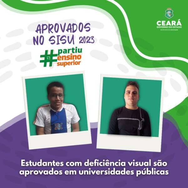 Enem 2022: estudantes com deficiência visual são aprovados em universidades públicas