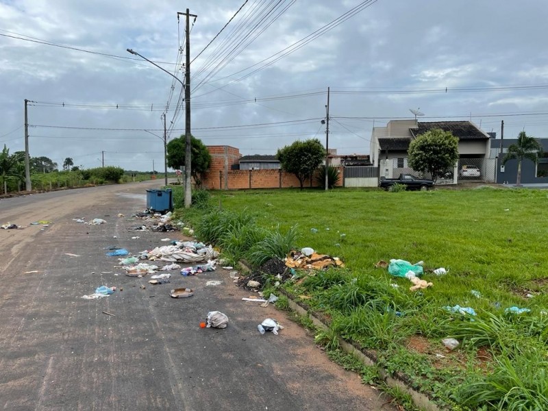 Denúncias de descarte incorreto de lixo em vias públicas aumentam em Lucas do Rio Verde