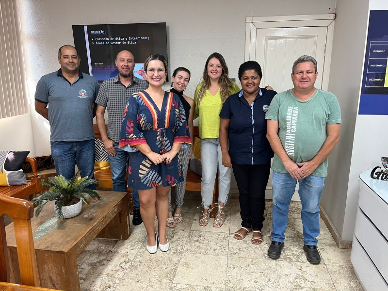 COMISSÃO DE ÉTICA E INTEGRIDADE E CONSELHO GESTOR DE ÉTICA DE GUAÇUÍ PARTICIPAM DE CAPACITAÇÃO