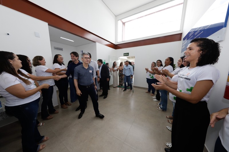 Governador inaugura novas instalações de Unidade Básica de Saúde em distrito de São Domingos do Prata