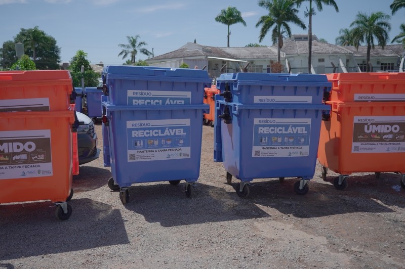 Saae investe R$ 200 mil em mais 100 novos contentores para melhora da reciclagem