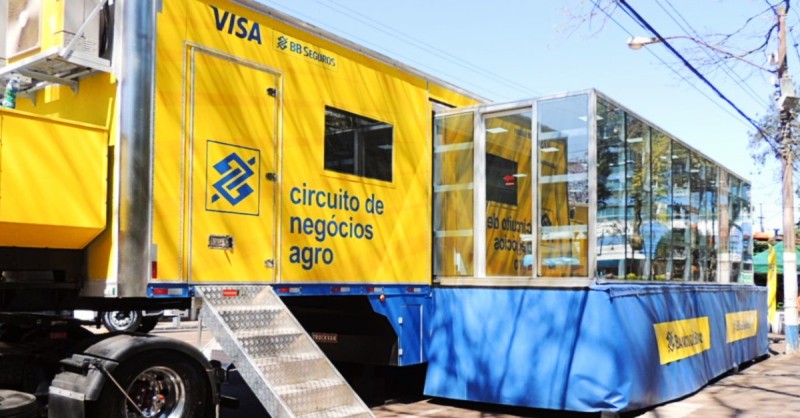 Carreta Agro do Banco do Brasil traz para Ibaiti assessoria rural itinerante e movimenta a economia na região