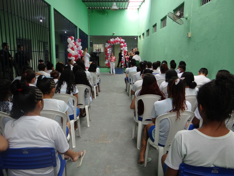 Dia Internacional da Mulher é comemorado na Penitenciária Feminina de Teresina