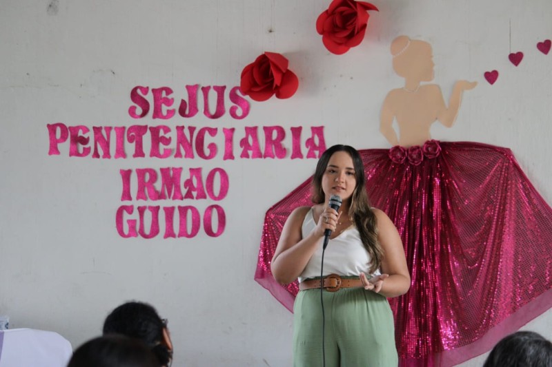 Penitenciária Irmão Guido realiza palestra sobre violência contra a mulher