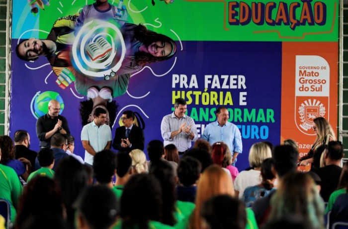 Governo do Estado entrega mais uma reforma de escola, outras 70 unidades estão em obra em MS