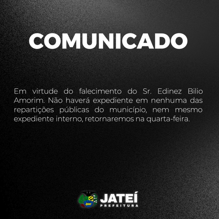 COMUNICADO