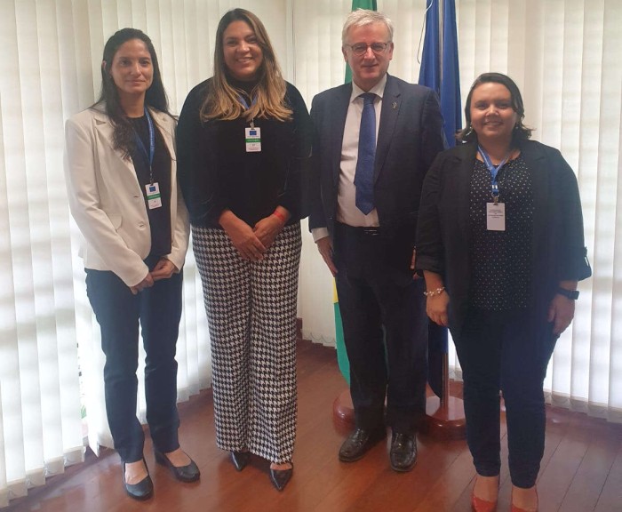 Sema se reúne com embaixador da União Europeia no Brasil para tratar da agenda climática