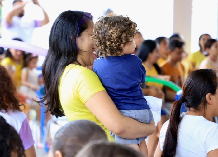 Semulher realiza atividade na unidade de regime fechado feminina de Rio Branco
