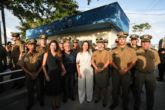 Sede do 19º Batalhão da Polícia Militar de Pernambuco é reinaugurada pela governadora Raquel Lyra