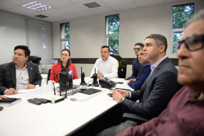 Comitiva da Paraíba visita SSPDS para conhecer a Ciops e ferramentas de inteligência