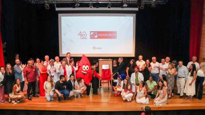 Hemocentro celebra 40 anos de história em evento de aniversário