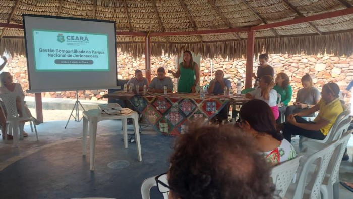 Vila da Jericoacoara recebe terceira oficina da Sema sobre Parque Nacional