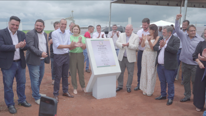 Lançamento da pedra fundamental marca o início da construção do Sest Senat em Lucas do Rio Verde