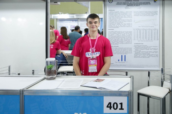 Alunos da rede estadual são finalistas na maior feira nacional de ciências e engenharia
