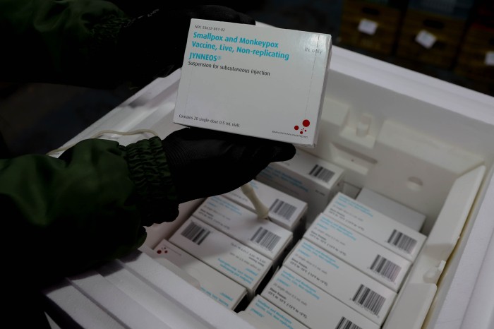 Secretaria da Saúde inicia distribuição da vacina contra a Mpox
