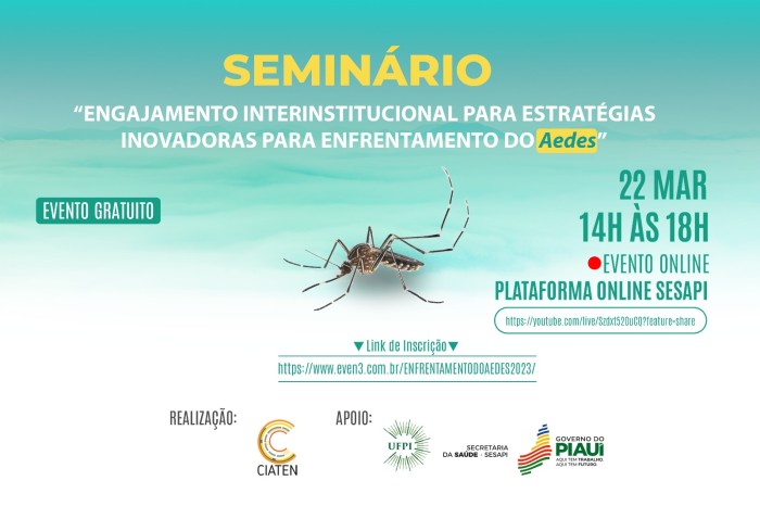 Sesapi realiza seminário de integração e engajamento para enfrentamento ao Aedes aegypti